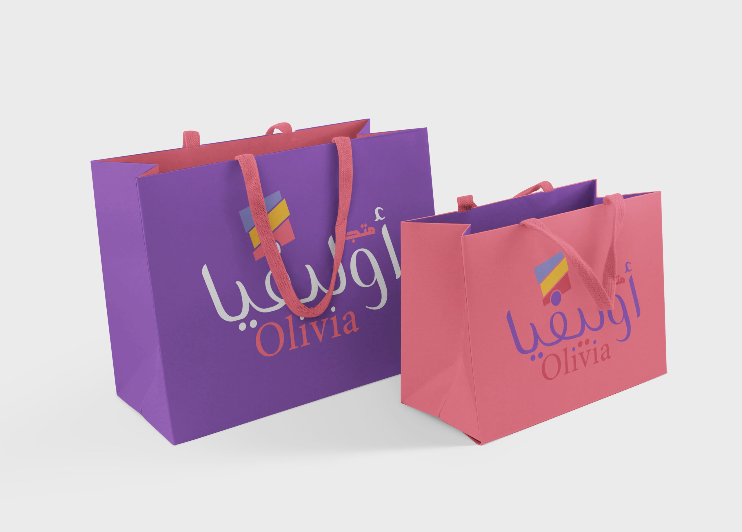 تصميم شعار متجر أوليفيا