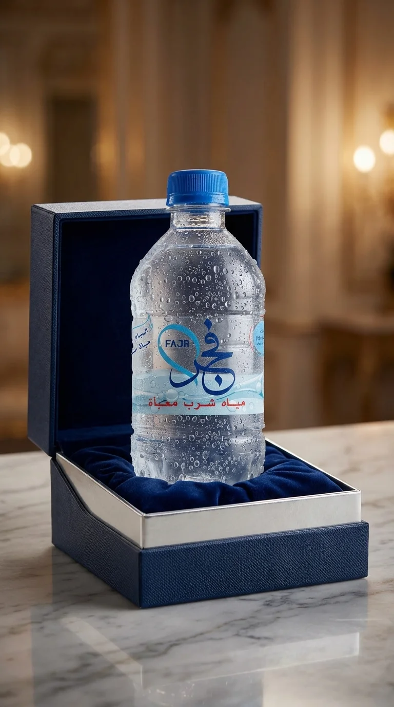 تصميم شعار وهوية مياة فجر عمان