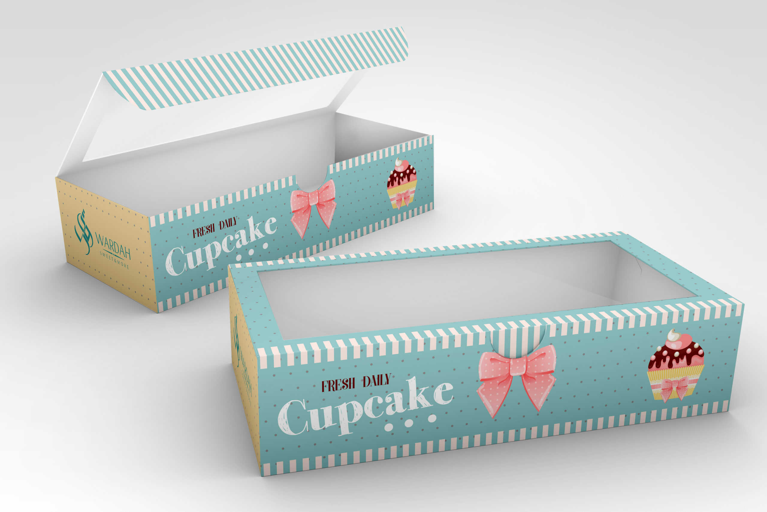 تصميم علب كيك