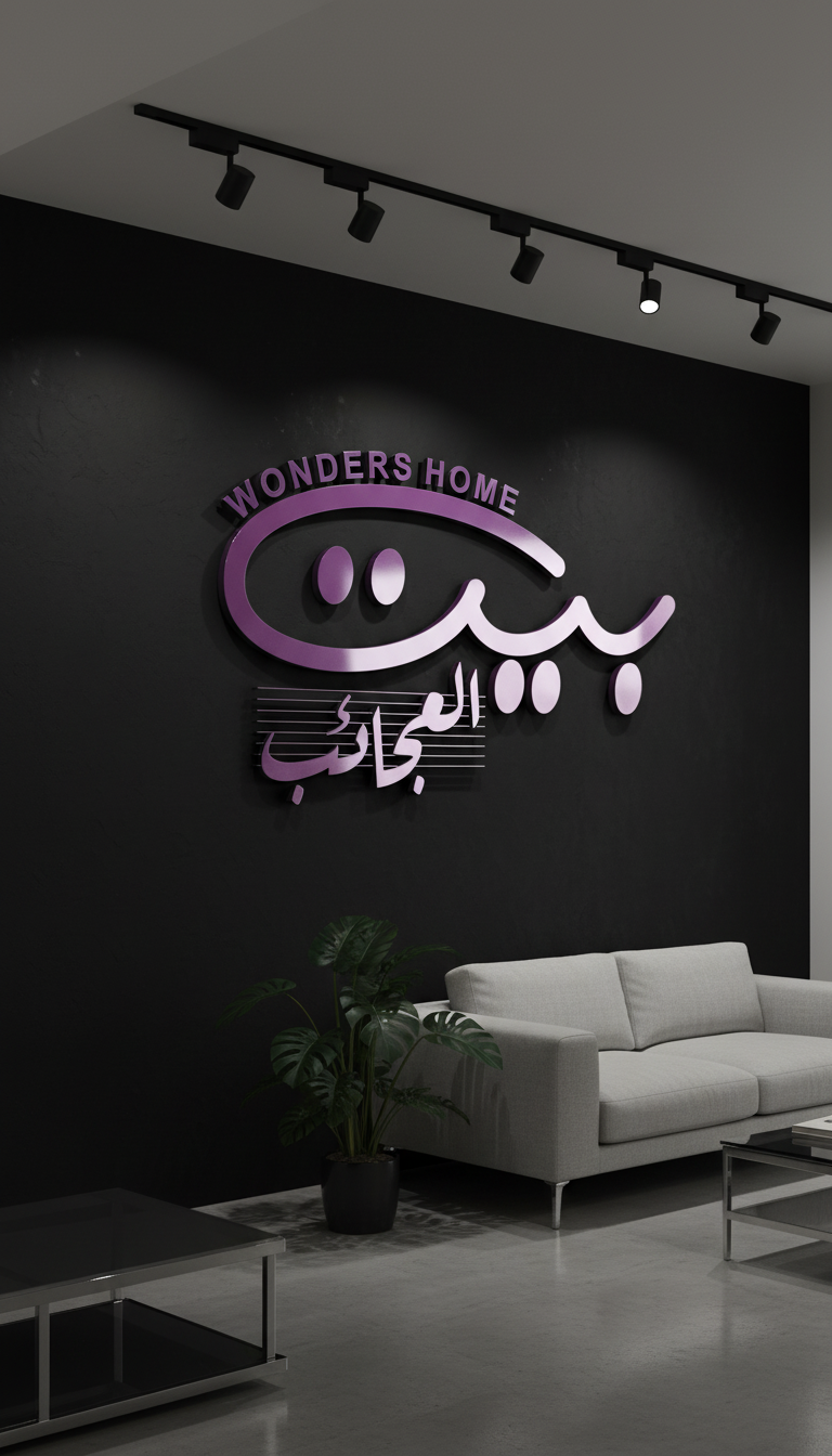 تصميم شعار بيت العجائب