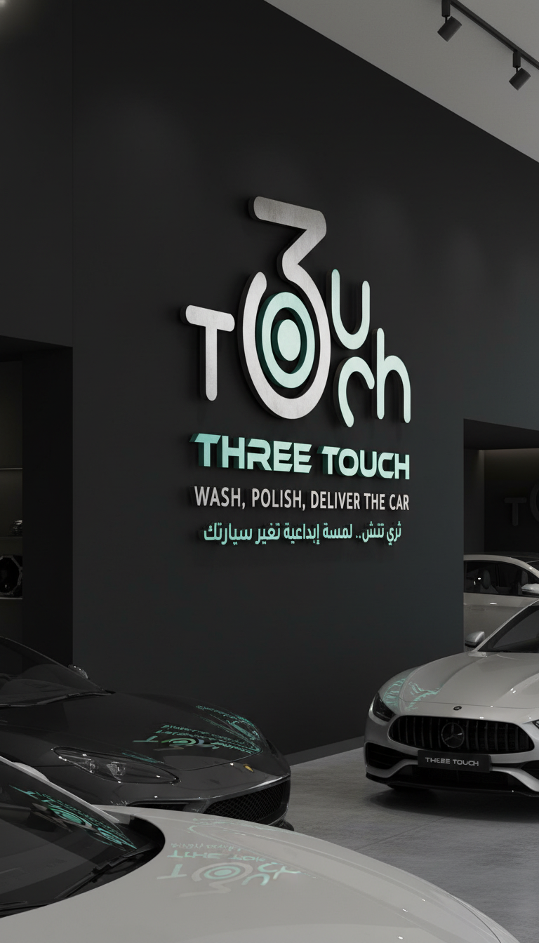 تصميم شعار محل سيارات