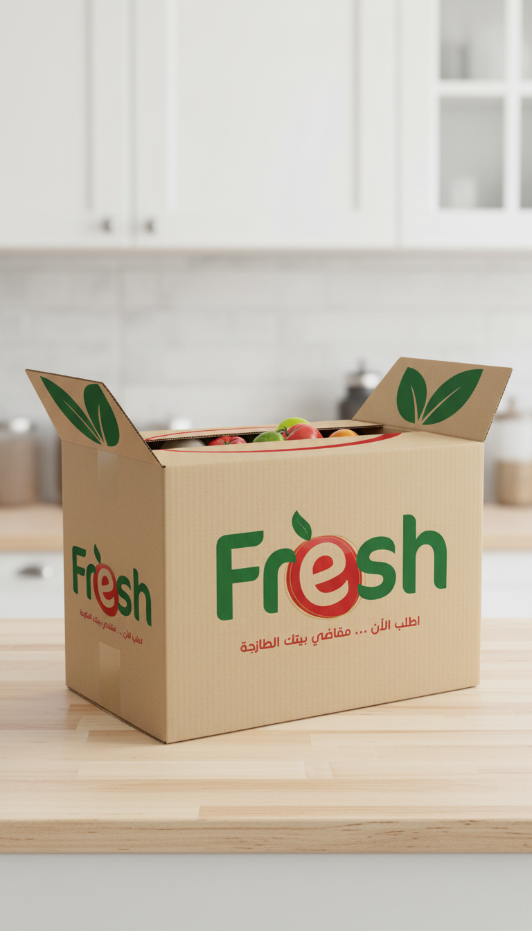 تصميم شعار مواد غذائية