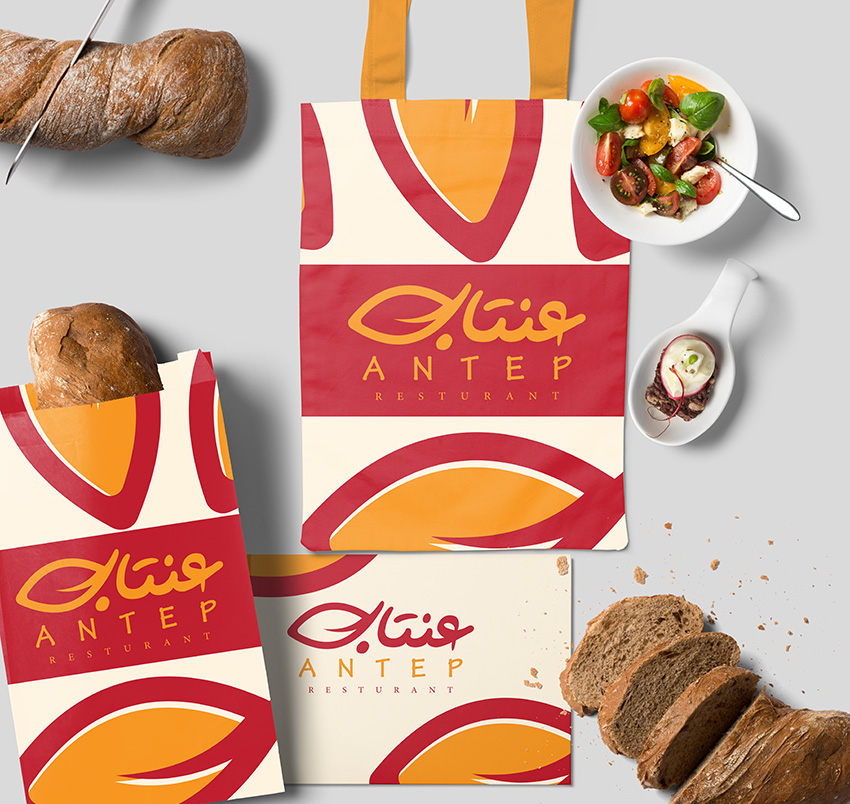 تصميم شعار مطعم تركي